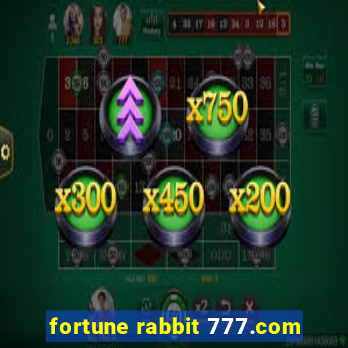 fortune rabbit 777.com